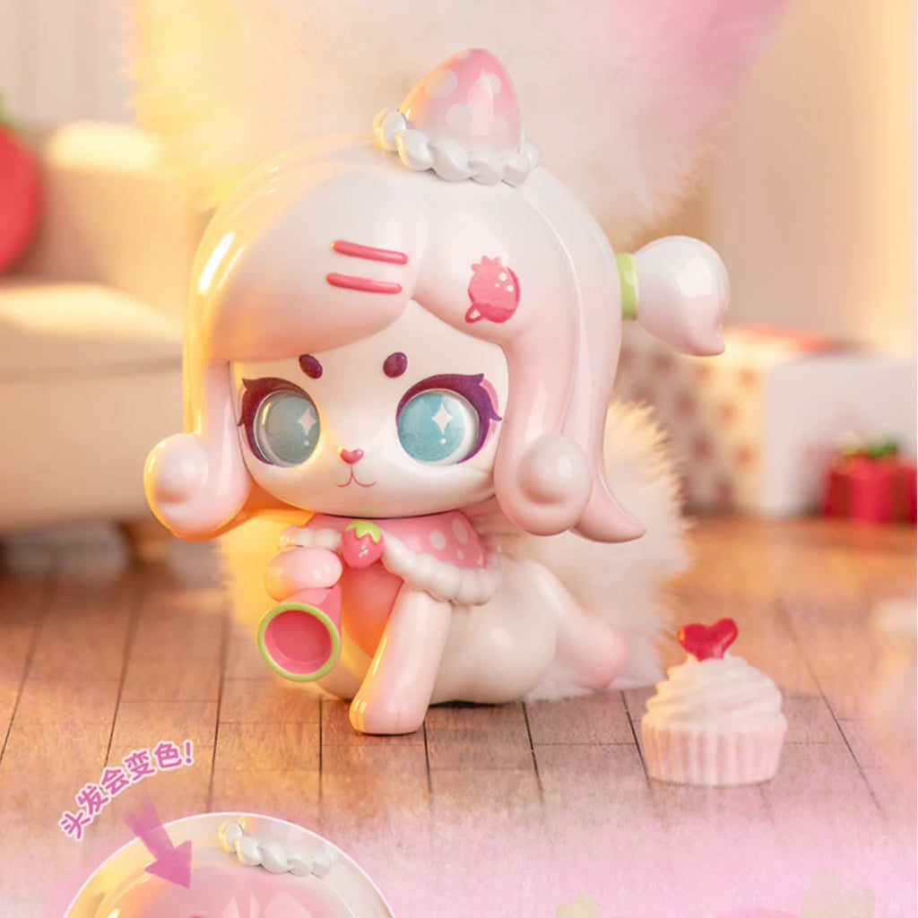 Kabu Rabbit Wonderful Fruit Plush Doll Trendy Blind Box [Change color when exposed to light]