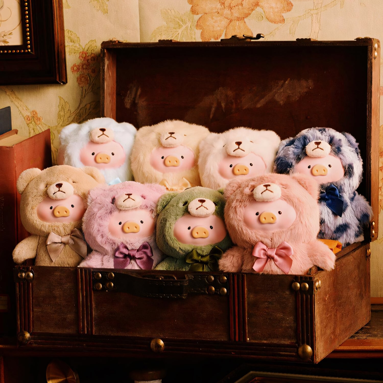 Lulu The Piggy Vintage Teddy Shop Series Plush Blind Box (Prorder)